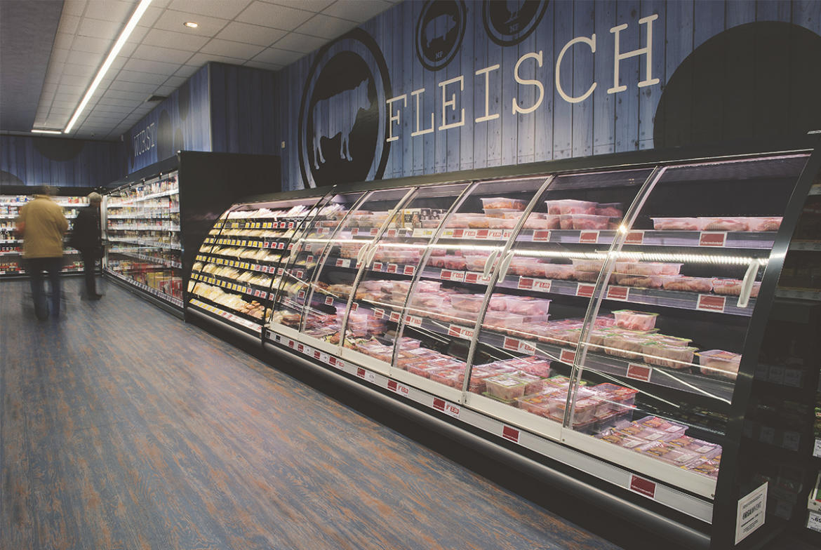 Produkte Wandkuehlregale Flamingo Niedriges Kuehlregal 2